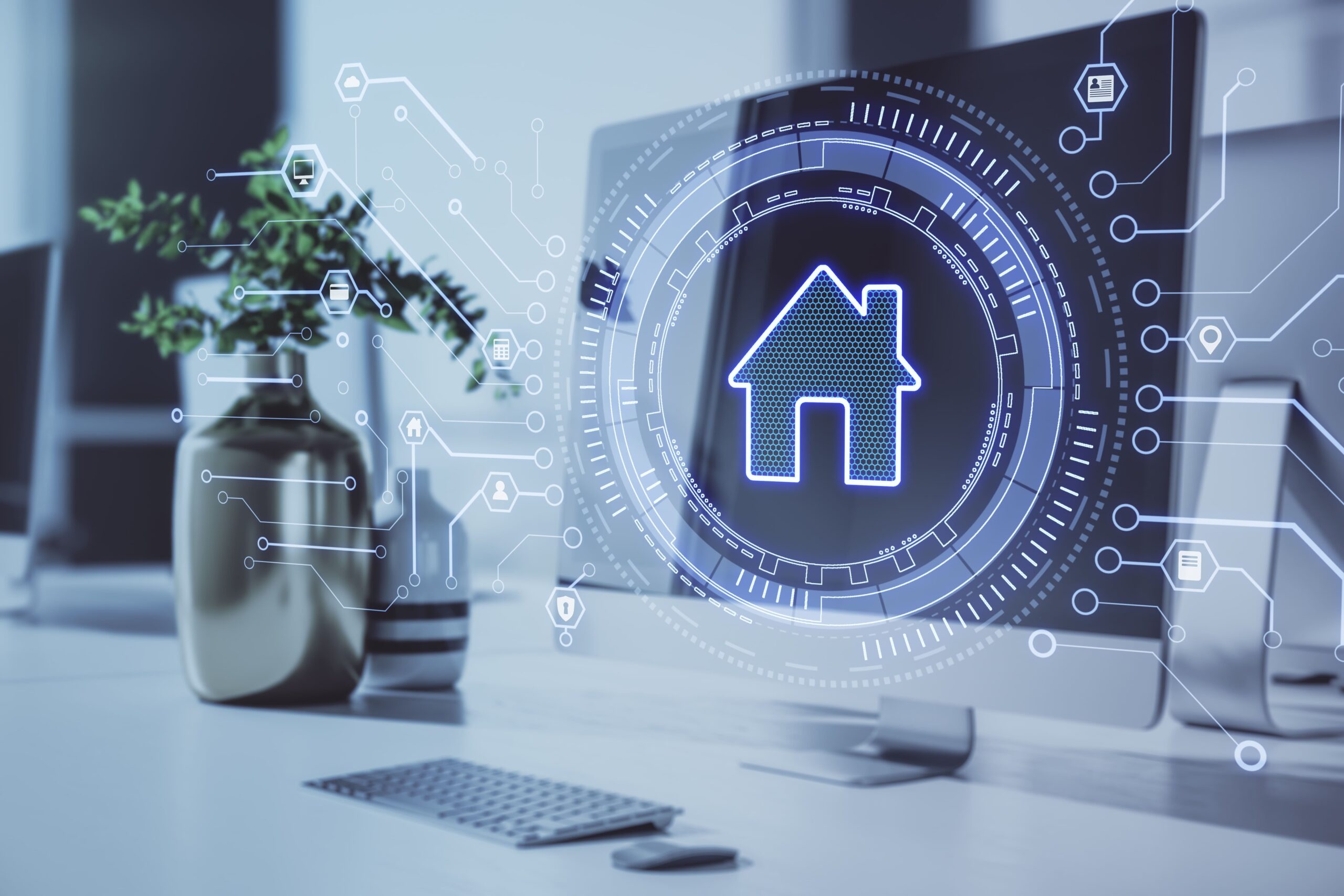 gestão condominial precisio blog ícone digital de casa