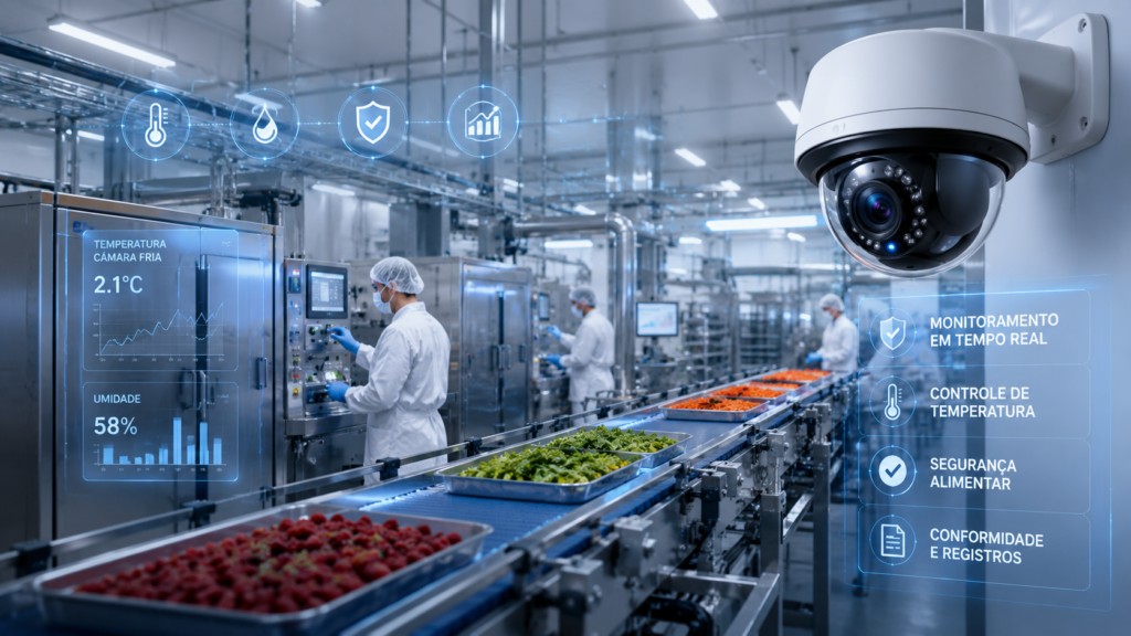 inteligência artificial na indústria alimentícia precisio blog câmera inteligente na linha de produção