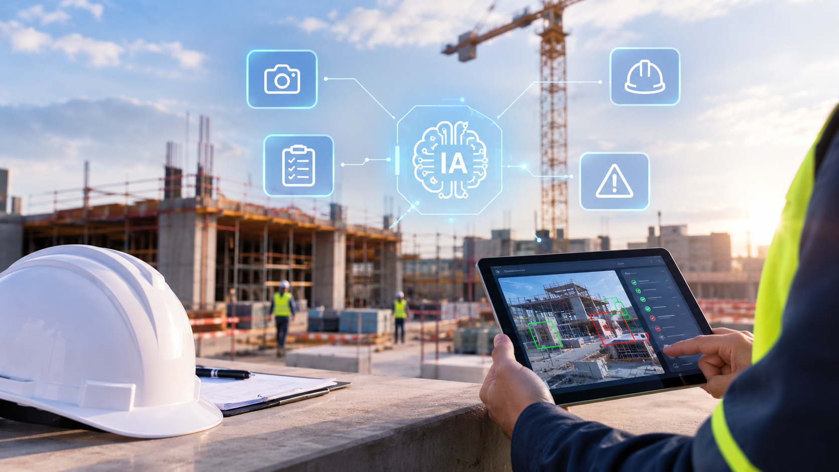 inteligência artificial na construção civil precisio blog aplicando percepta em obras